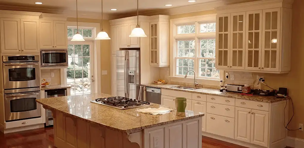 Custom cabinet door installation and kitchen upgrade in Dover, DE